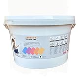 2,5 Liter Premium Wandfarbe Snow Atmosphere Weiß matt | geruchslos | tropf- und spritzg
