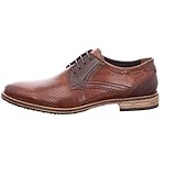 FRETZ men Herren Grenoble Derbys, Braun (Cognac 37), 45 EU