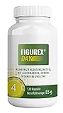 FIGUREX Day Stoffwechsel Kur Kapseln - schnell Abnehmen ohne Hunger mit Glucomannan - natürlicher Appetitzügler und Appetithemmer mit und ohne Diät oder Sport, 120 Kapseln, 85 g