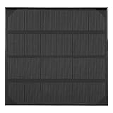 KXIUOA Solarpanel, Solarmodul, Solarpanel-Modul, 4.5W 6VMonokristallines Silizium-Solarpanel-Modul für DIY-Ladegerät-N