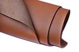 Wento 1,8 - 2 mm dickes, massives Echtleder, Rindspaltleder, Rindsleder, Spaltleder (6,4 m², 30,5 x 61 cm), Kamelfarb