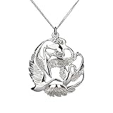 Children Of Lir - vier Schwäne - Handgefertiger Anhänger aus I