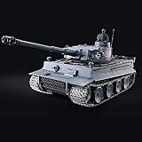 UJIKHSD RC Power Tank Funkferngesteuerter Militär-Kampfpanzer, Der Kugeln Abschießt 320° Einstellbarer Barrel Lifting Simulierter S