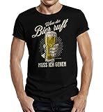 Party Geschenk T-Shirt - Wenn das Bier Ruft… 3XL Nr.6419