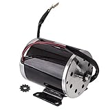 maXpeedingrods 500W 24V DC Motor E-Scooter Elektroroller Elektro Motor Mit Halterung Elektromotor für ZY1020 Roller E-Bike Mini Bike 2500RPM