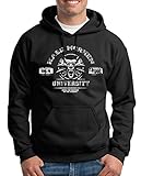 TShirt-People Kaer Morhen University Kapuzenpullover Herren XXXL Schw