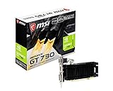 MSI GeForce GT 730 2GD3H/LPV1 Grafikkarte 2GB DDR3 DVI/VGA/HDMI passiv, LP V809-3861R