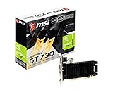 MSI GeForce GT 730 2GD3H/LPV1 Grafikkarte 2GB DDR3 DVI/VGA/HDMI passiv, LP V809-3861R