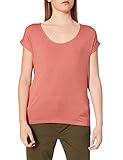 PIECES Damen PCBILLONE SS TOP Stripes NOOS T-Shirt, Canyon Rose/Detail:Toned Lurex CP, XS