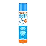 ARDAP Wespenspray 400ml - Insektizid mit Sofort- & Langzeitwirkung zur Bekämpfung von Wespen, Wespennestern & weiteren Schädling
