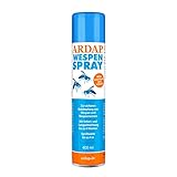 ARDAP Wespenspray 400ml - Insektizid mit Sofort- & Langzeitwirkung zur Bekämpfung von Wespen, Wespennestern & weiteren Schädling