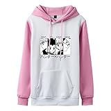 cshsb Männer Frauen Anime Hunter x Hunter Kapuzenpullover Killua Cartoon Langarm Sweatshirt Killua Zoldyck Bedruckter Pullover Kil Hoodie,A,XL