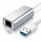 CSL - USB 3.0 Gigabit Ethernet Netzwerkadapter RJ45 extern - 10 100 1000 Mbps Ethernet USB 3.0 - kompatibel mit Apple MacBook Ultrabook Tablet-PC Notebook Desktop-PC