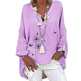 NNGOTD Italy Damen Oberteile Weihnachten Pullover reitshirt Damen Langarm Pokemon Tshirt Bluse Damen weiß elegant Long blusen 2880497644@qq.com Damen Bluse XXL