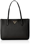 Guess Damen Downtown CHIC TURNLOCK Tote, Schwarz, Tag