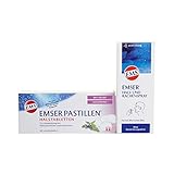 EMSER Hals- und Rachenspray Set mit Emser Pastillen mit Salbei 30Stk