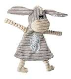 HUNTER HUGGLY BLANKET DONKEY, Hundespielzeug, Plüsch, Kuscheldecke, Esel, 27 cm, g