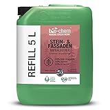 bio-chem Stein- und Fassaden-Imprägnierer | 5 Liter Kanister | Steinimprägnierung und Fassadenschutz | Tiefenwirksame Steinversiegelung zum Schutz vor Grünbelag