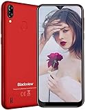 Blackview A60 Pro Smartphone ohne Vertrag Günstig 4G - 6,1 Zoll 3GB + 16GB, 256GB erweiterbar 4080mAh Akku, 8MP+5MP Kamera Dual SIM Handy - R