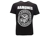 T-Shirteria T-Shirt, schwarz, Ramones, Original-Shirt, XS, S, M, L, XL, Schwarz XXL