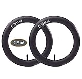 31,5 x 5,4 cm (12,5 x 2,25) Scooter-Innenschlauch mit geradem Ventilschaft für Razor Pocket Modttr Bella Chrissy Hannah Montana, ersetzt Fahrrad-Roller-Kinderwagen-Innenschlauch [2er-Pack]