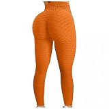 Vohiko Yoga Pants Damen, Damen Sport Leggings mit Taschen - Blickdicht Lange Sporthose mit Mesh-Einsätzen Yoga Leggings Mesh Mittlere Taille Handytasche Gym Laufhose Sports Leggings Slim F