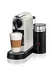 De'Longhi Nespresso Citiz EN267.WAE Kaffemaschine, Hochdruckpumpe und ideale Wärmeregelung mit Aeroccino (Milchaufschäumer), Energiesparfunktion, Hellg