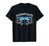 Sassenach Libelle Gälisches schottisches Design T-S