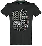 Super Mario Yoshi Männer T-Shirt schwarz XXL