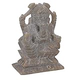 Guru-Shop Figur aus Speckstein, Skulptur - Modell 1, Grau, 10x8x4 cm, B