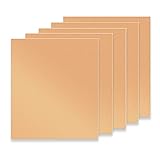 SHHMA BBQ Grillmatte Set mit 5 wiederverwendbaren Backmatten Funktioniert auf Gas-Holzkohle und Elektrogrill, leicht zu reinigen,Messing,5p