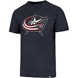 47 Brand NHL T-Shirt Columbus Blue Jackets Club Logo Eishockey (X-Large)