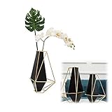 Yipianyun Metall Blumenvase, Blumentopf Dekovase Metallkrug Ornament Metallvase Für Blumen, Rustikaler Krug Für Pflanzen, Gartendekoration Landhaussti,35 * 16