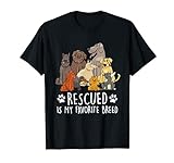 Rescued is my Favorite Breed - gib Hunden eine zweite Chance T-S