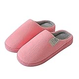 Dasongff Hausschuhe Herren Winter Pantoffeln Herren Memory Foam Anti Rutsch Pantoffeln Hüttenschuhe Baotou Plüsch Warme Slippers Hausschuhe Haushalt Männer Drinnen Geschenk Für Männer Geburtstag