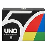 Mattel Games GXJ94 - UNO 50 Anniversary Premium Kartensp