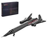 ZRY Baustein Fighter Modell, 1698 Flugzeug Modellbausteine Set Exklusives Sammlermodell, Clip Bausteine Kompatibel mit Lego Technisches Flugzeug