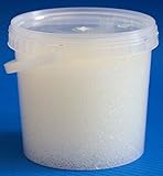 KnePo Kunststofftechnik 4 kg Silica Gel Weiß regenerierbar, Trockenmittel Ohne Indikator, Silikag