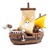 Aquarium Dekorationen Aquarium Pirat Schiff Landschaftsgestaltung Dekor Einteiler Meri Piratboot for Aquarium Fischtank Vermeiden von Schiffbruch Raupenkasten Fischbehälter O