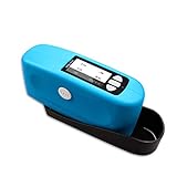 cjcaijun Glossmeter WG60A Precision Gloss Meter 60 Grad for Granit Etagen -Glanzmessgerät Winkel 0-1000 GU Einzel Gloss mit USB Spek