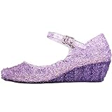 HolAngela Gute Qualität Mädchen Schuhe Kleinkind Kind Kinder Baby Mädchen Keil Cosplay Party Single Prinzessin Schuhe Sandalen, Cinderella S