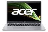 Acer Aspire 3 (A317-33-C2NY) Laptop 17 Zoll Windows 10 Home - FHD IPS Display, Intel Celeron N5100, 8 GB DDR4 RAM, 256 GB M.2 PCIe SSD, Intel UHD Grap