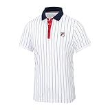 Fila Oberkörper-Bekleidung Polo Stripe1 Men Oberbekleidung, weiß, XXL