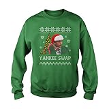Uzubunki Yankee Swap Ugly Christmas Sweatshirt T-Shirt, Sweatshirt grün, XL