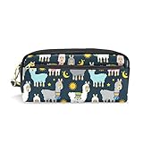 Emoya Federmäppchen, bunt, Llama und Kaktus, Sonne, Mond, S