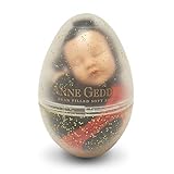 Anne Geddes 579311 Baby Marienkäferpuppe in Einem Goldenen Glitzer Ei / Baby Ladybug 9 inch Doll - Glitter Egg C