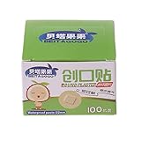 ERUYN 100 PCs Mini Runde Einweg Medizinischer Klebeverband Wundp