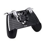 Festnight Mobile Game Controller Gaming Griff Gamepad mit Power Bank Lüfter für PUBG 2200