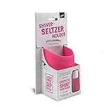 30 Watt Original SELTZER Halter | Tragbarer Dusch-Getränkehalter für harte Seltzer & sprudelnde Alkoholgetränke (340 ml Dose) | Patentierte Silikon-Trinkhalter greift jede glänzende Badob