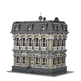 OSoMax Das Botschaftsgebäude Modulares Gebäude, MOC-76209 von Brickstyle City Kompatibel mit Lego Modulares Haus - 8491 T